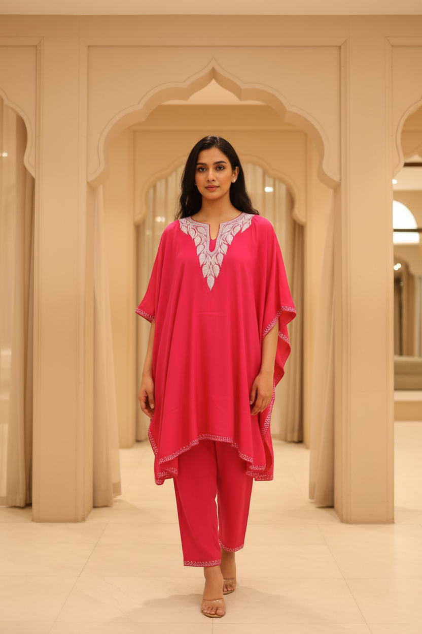 Kaftan with bottom