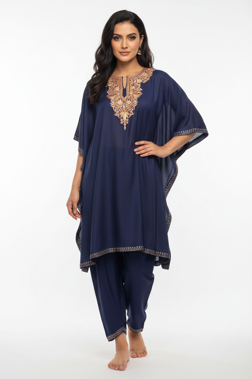 Kaftan with bottom