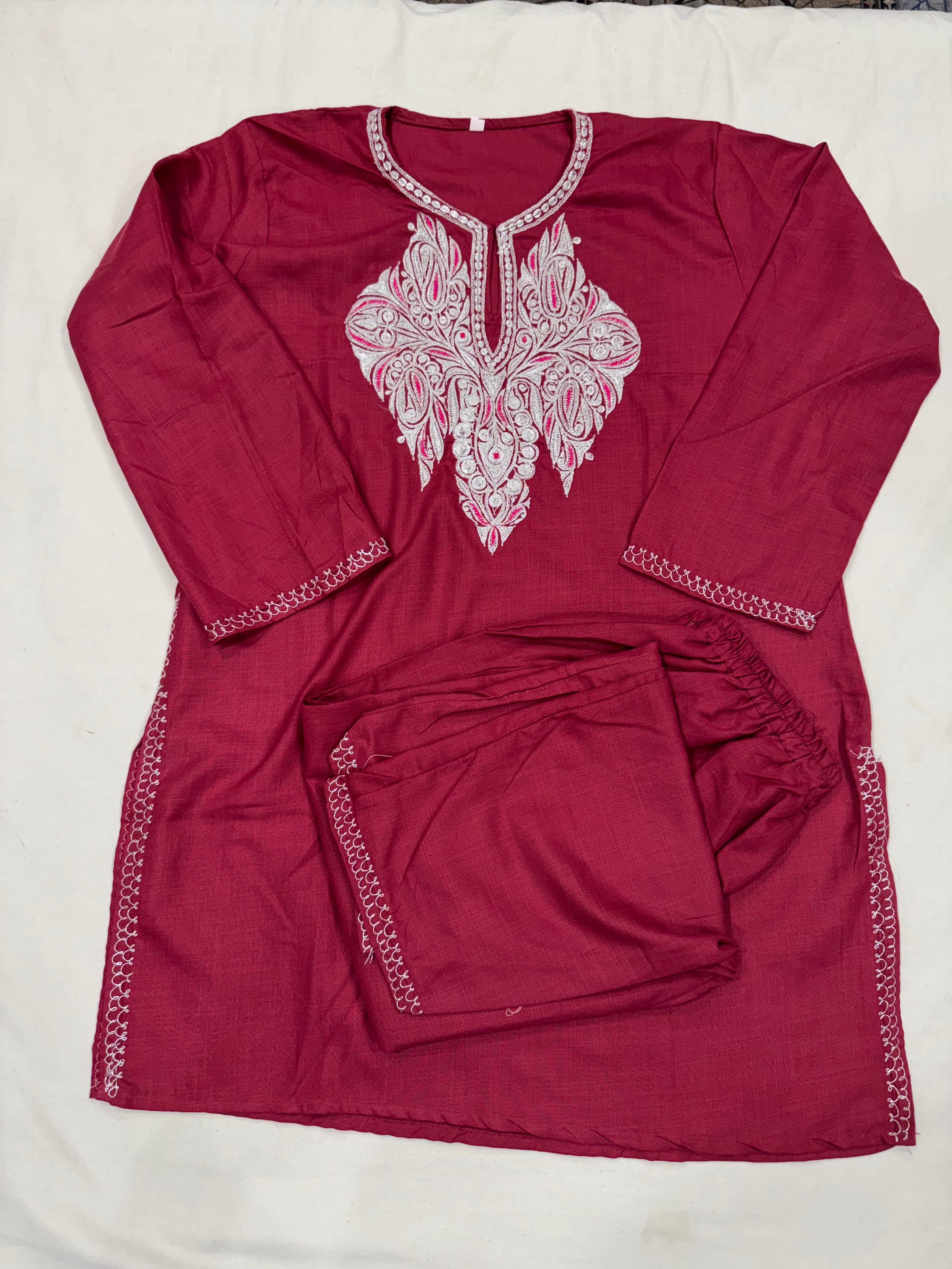 Co-ord set (Tilla work)