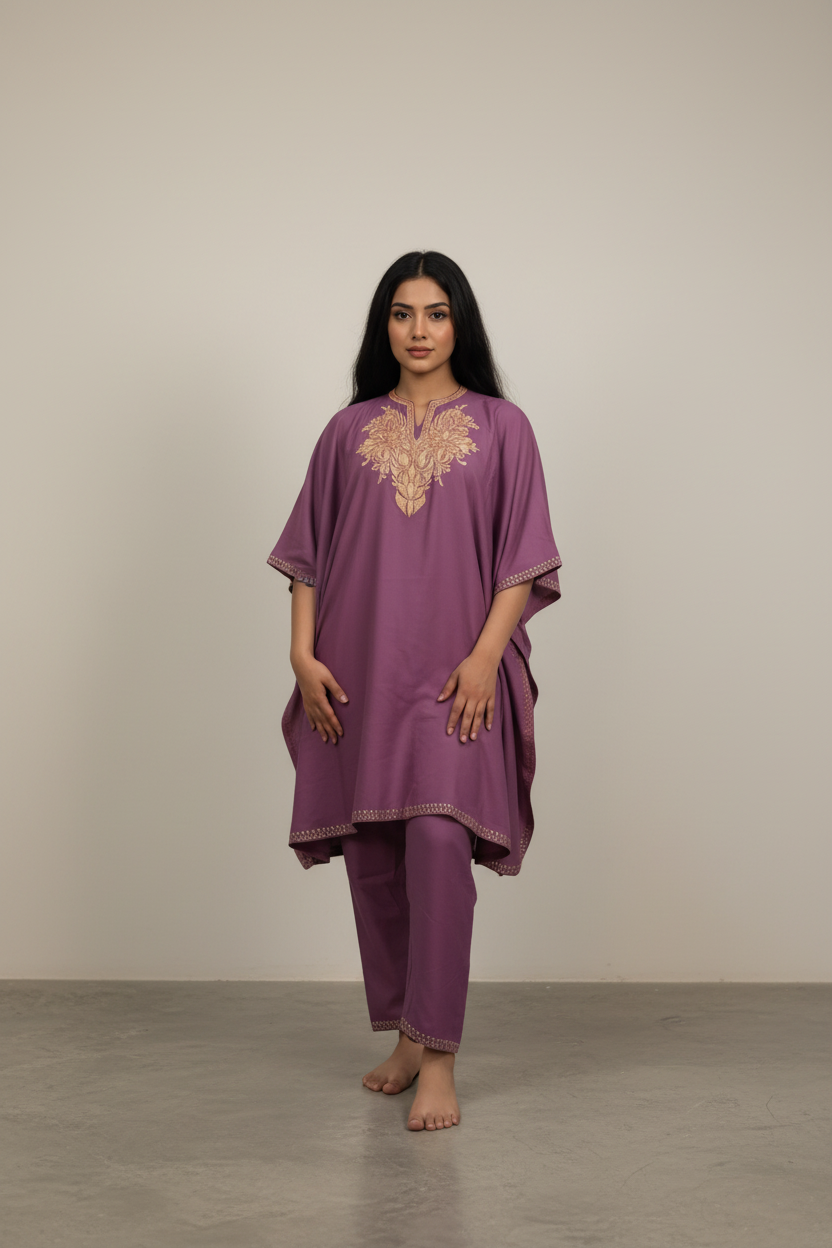 Kaftan with bottom