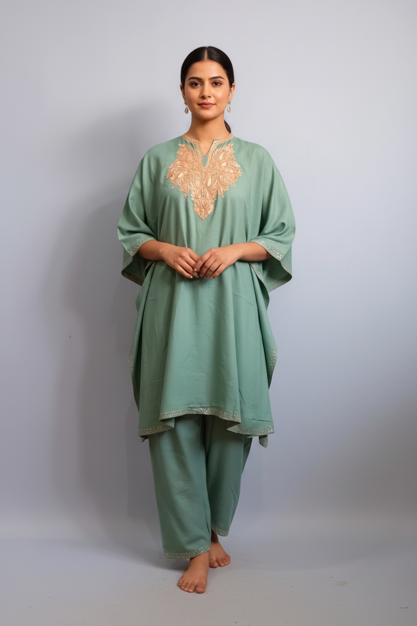 Kaftan with bottom