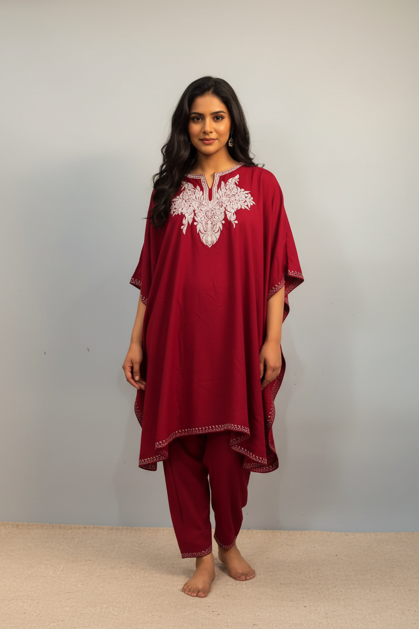 Kaftan with bottom